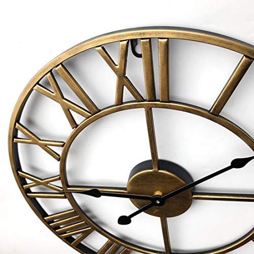 DAN DISCOUNTS 60cm Orologio da Parete Vintage,XXL