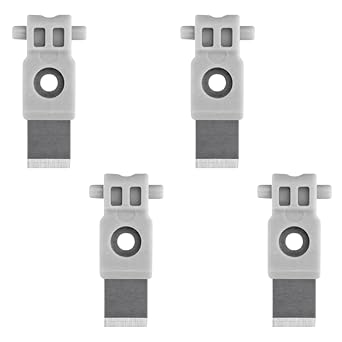4PCS Steel Tool Head Cutter Scraper Blades, Replacement for Bambu Lab X1/P1/A1 Series 3D Printers High Precision Filament Cutter Accessories 3D Printer Nozzle Maintenance Parts Kit