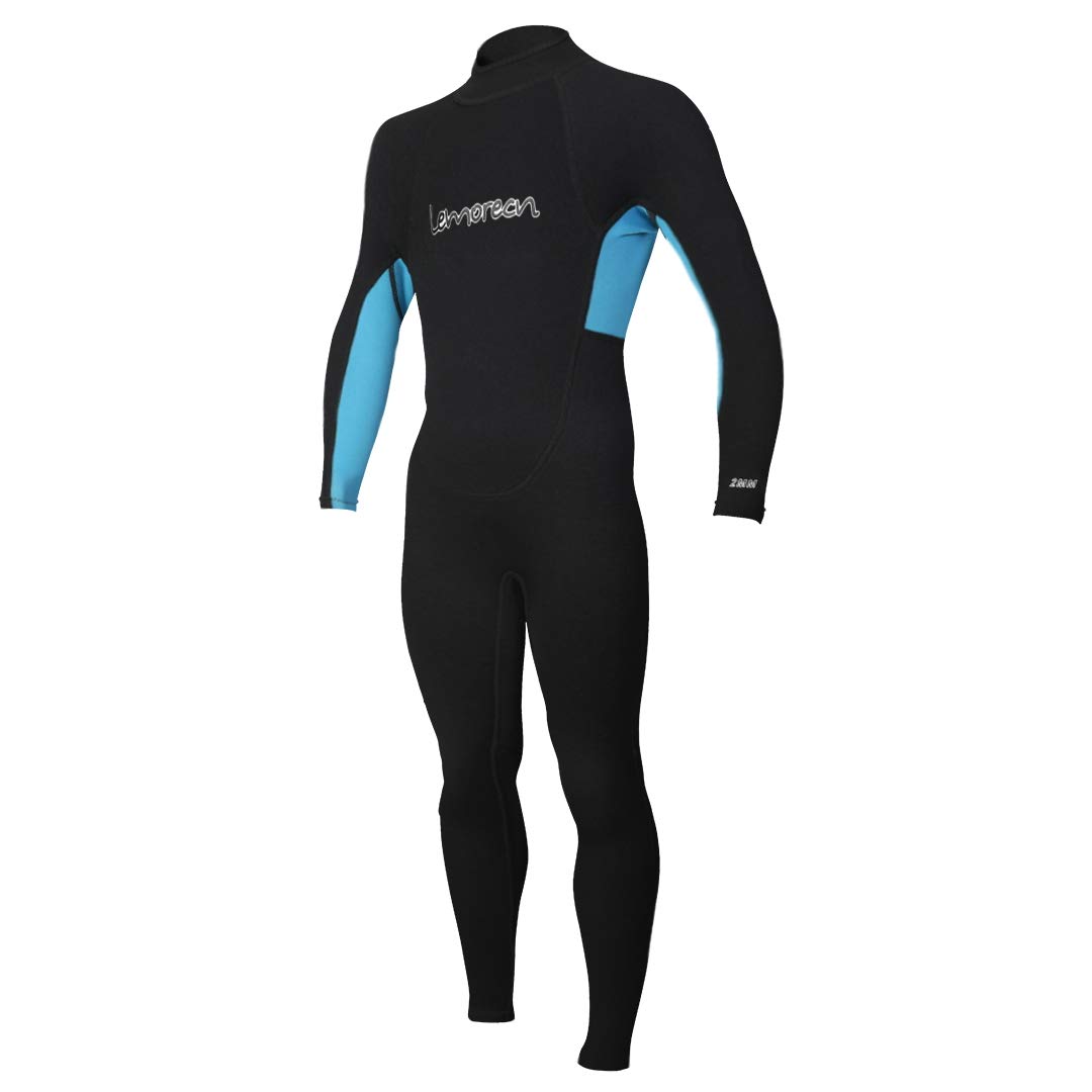 LemorecnKids 3mm and 2mm Wetsuits Youth Premium Neoprene Youth's Shorty Swim Suits