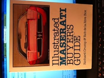 Paperback Illustrated Maserati Buyer's Guide Book