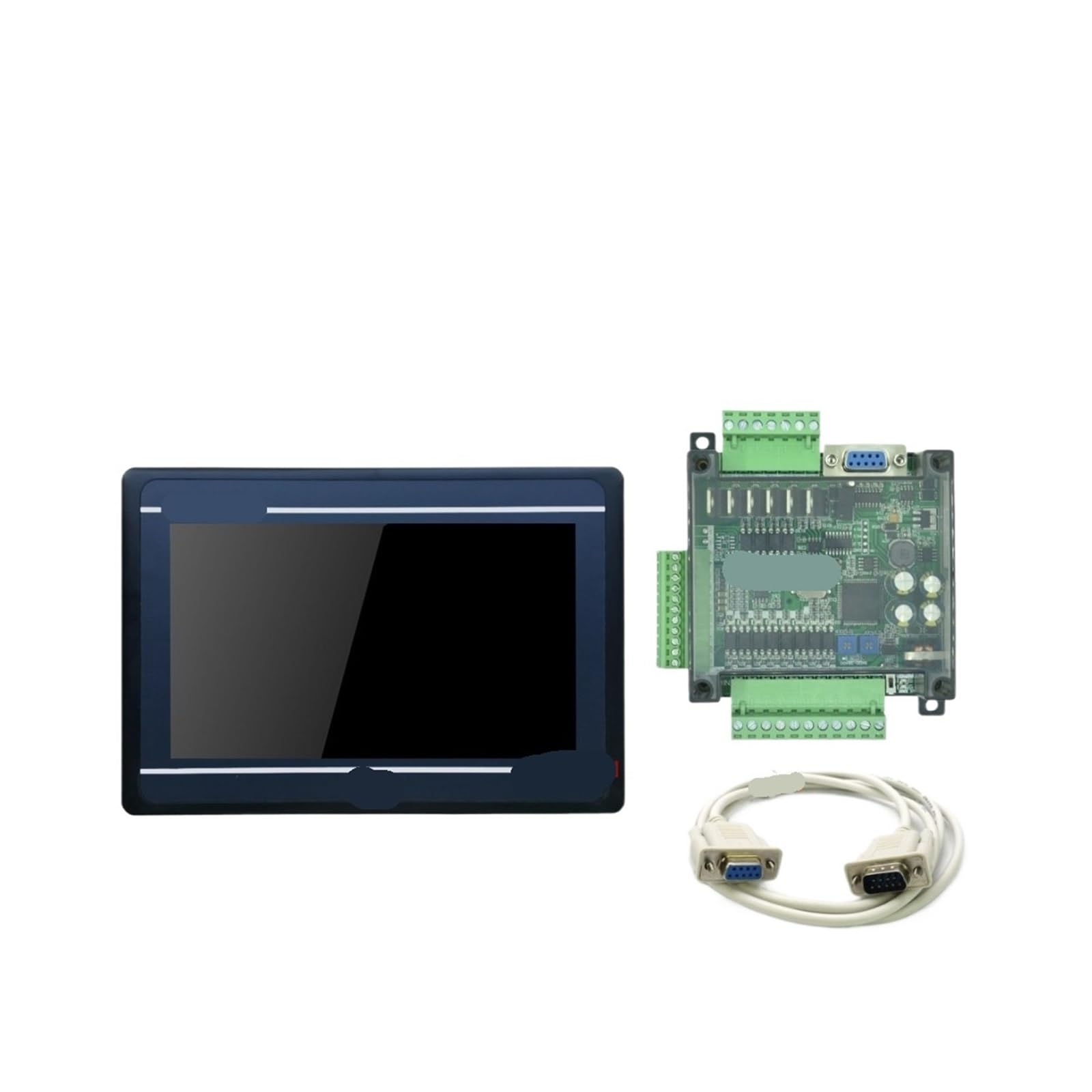 OSHZIKJII 1PCS GL070 GL070E HMI Touch Screen Kit 7 inch panel and FX3U 14/24/32/48/56 MT/MR(FX3U 30MR)