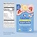 Gerber Stage 3 Baby Food Snacks, Banana Strawberry Organic Yogurt Melts, Freeze Dried Yogurt and Fruit Snacks for Babies, Baby Led Feeding, 7-Pack