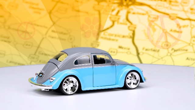 Amazon.com: Jada Punch Buggy Slug Bug 1:24 1959 Volkswagen Beetle
