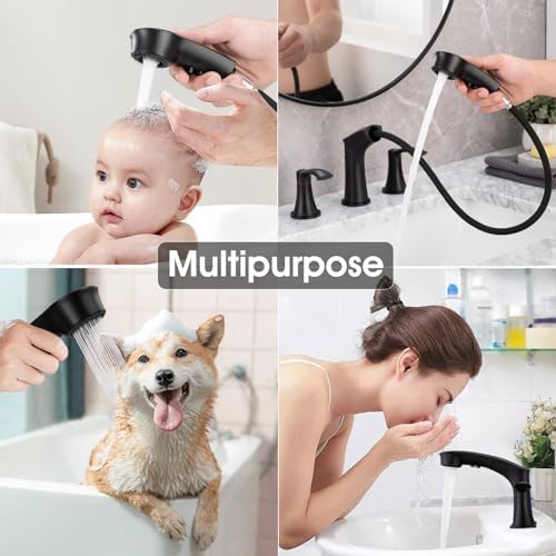 Sleek Efficient: Hole Bathroom Faucet with Sprayer Review