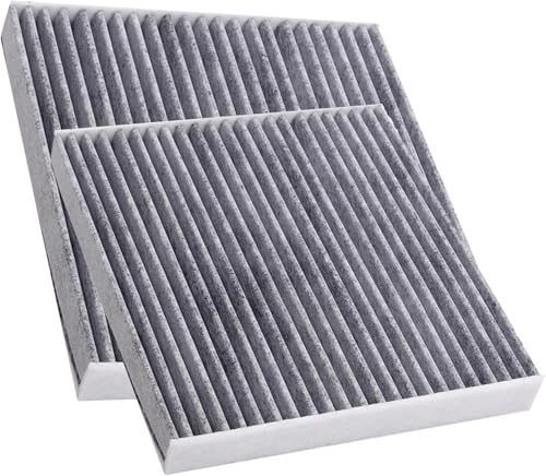 トヨタ車用 ハイエース(HIACE) 200系 エアコンフィルター ハイエース専用 (2004年8月〜) ハイエース200系(1〜8型) 交換用 (ブラック 2個入り)