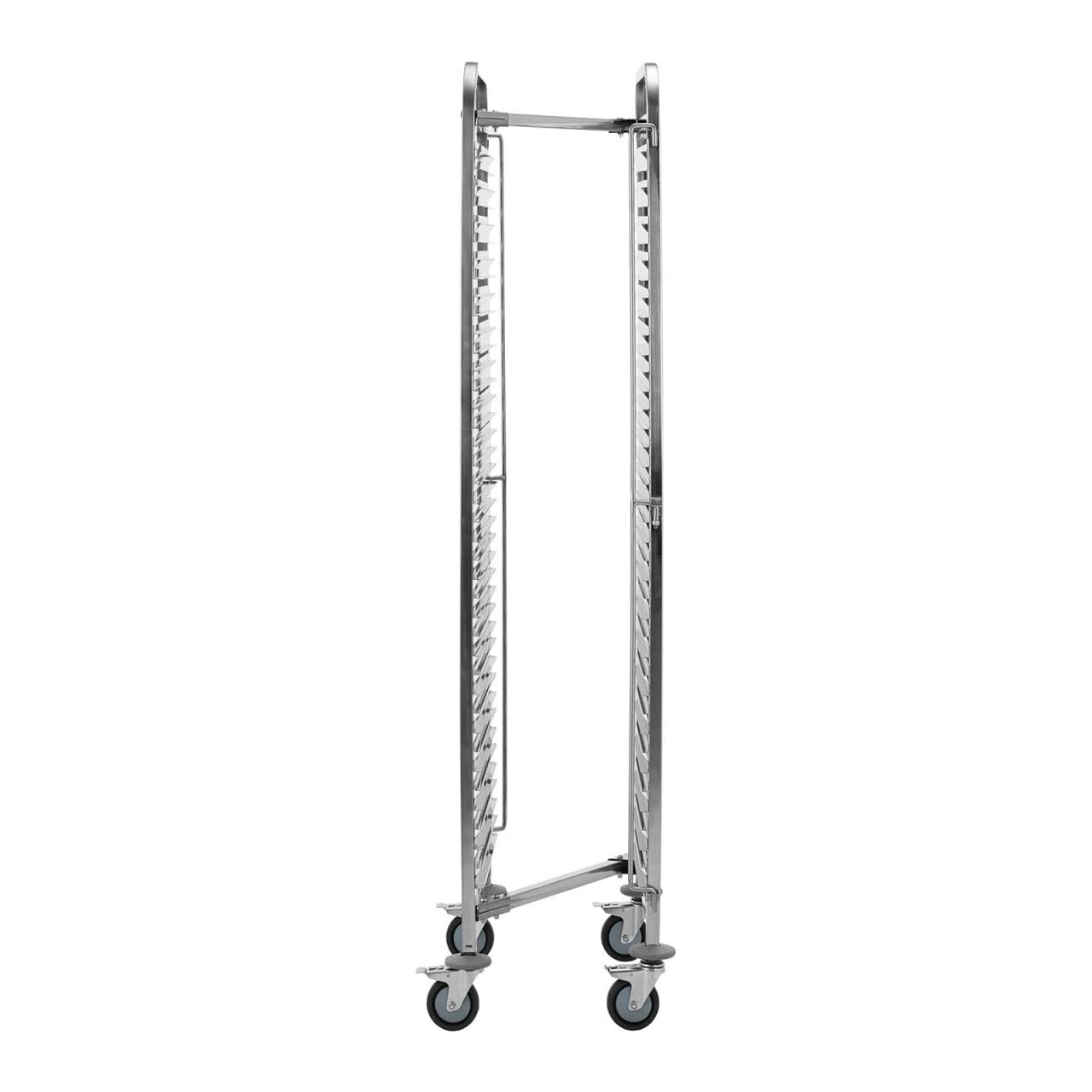 Royal Catering RCTW 20 GN 1/1B Tablettwagen 20 GN 1/1 oder 30 x GN 1/3 Einschübe Gastro Tablettwagen Stikkenwagen