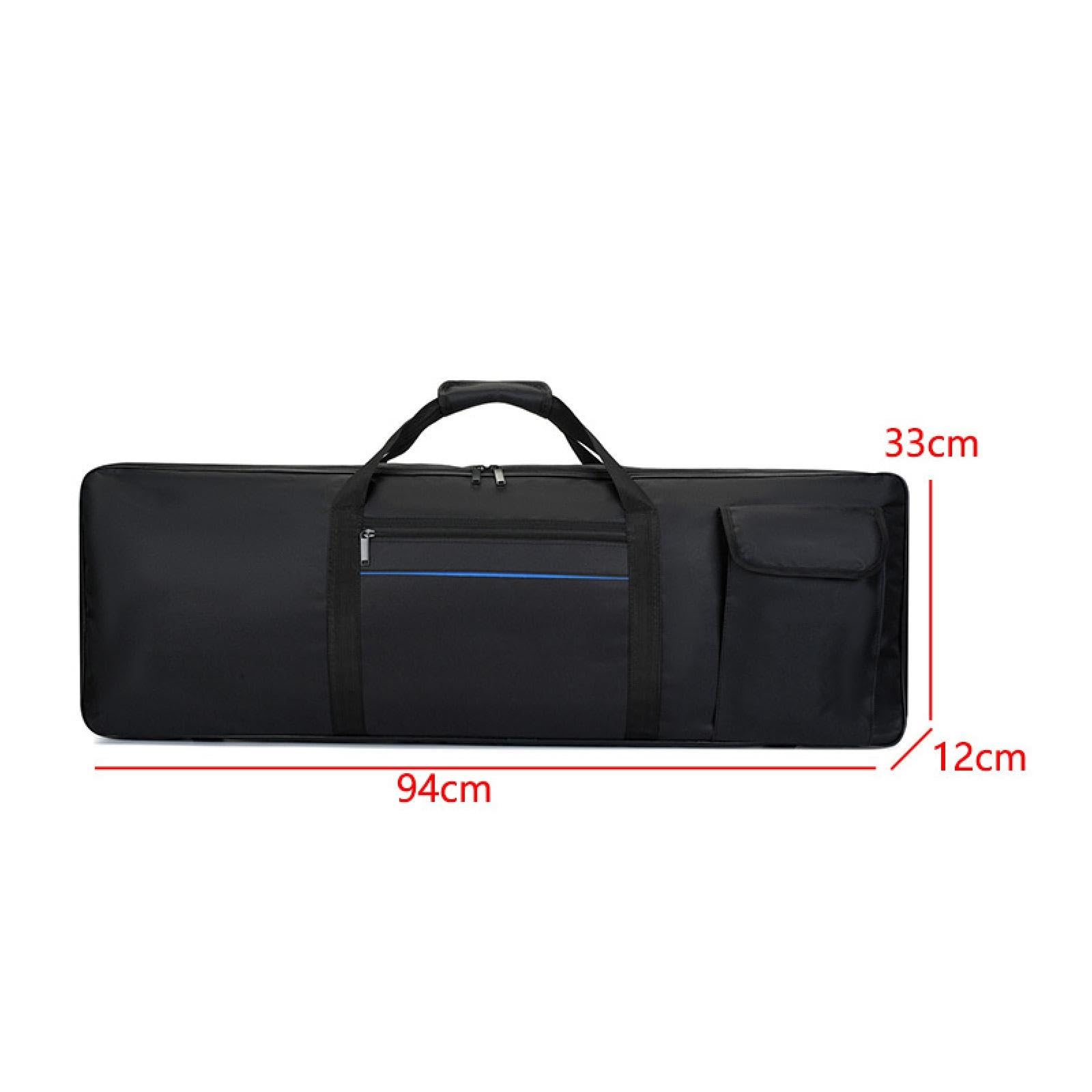 Generic Housse de Transport pour Clavier électronique à 61 Touches, Sac de Protection Résistant, petit