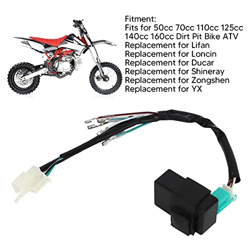 Bobina de ignição do motor, kit de fiação de partida de motor para melhorar a combustão à prova de d