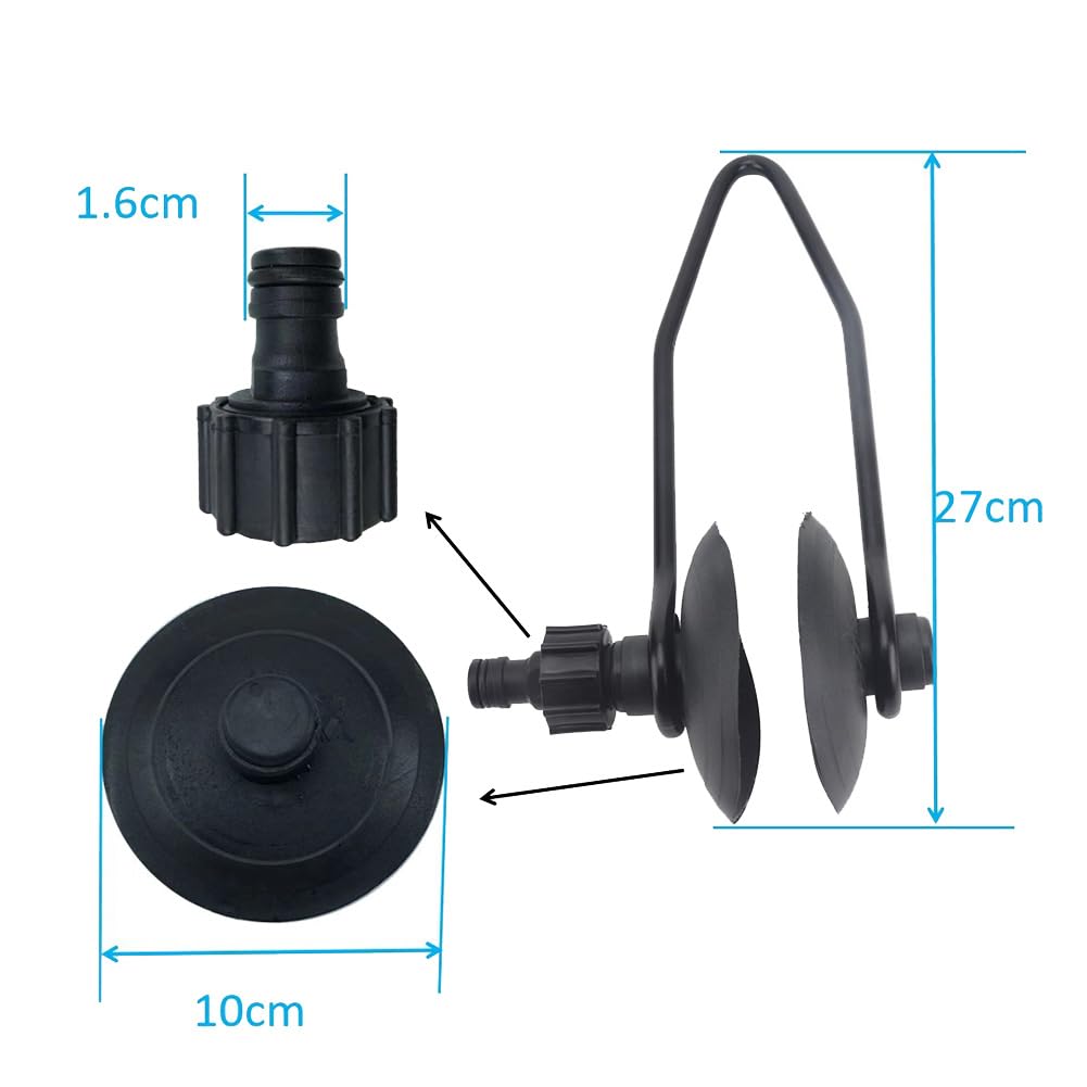 Bamberg Moteur de Bateau Moteur Hors-Bord et Moteur de Rinçage d'oreille E/S Intérieur Adaptateur de Tuyau de Remplacement pour Réchauffeur de Chasse d'eau