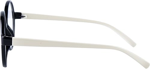 Miniatura 8 de Anteojos con marco redondo retro y lente transparente de moda de 2 pulgadas de Agstum