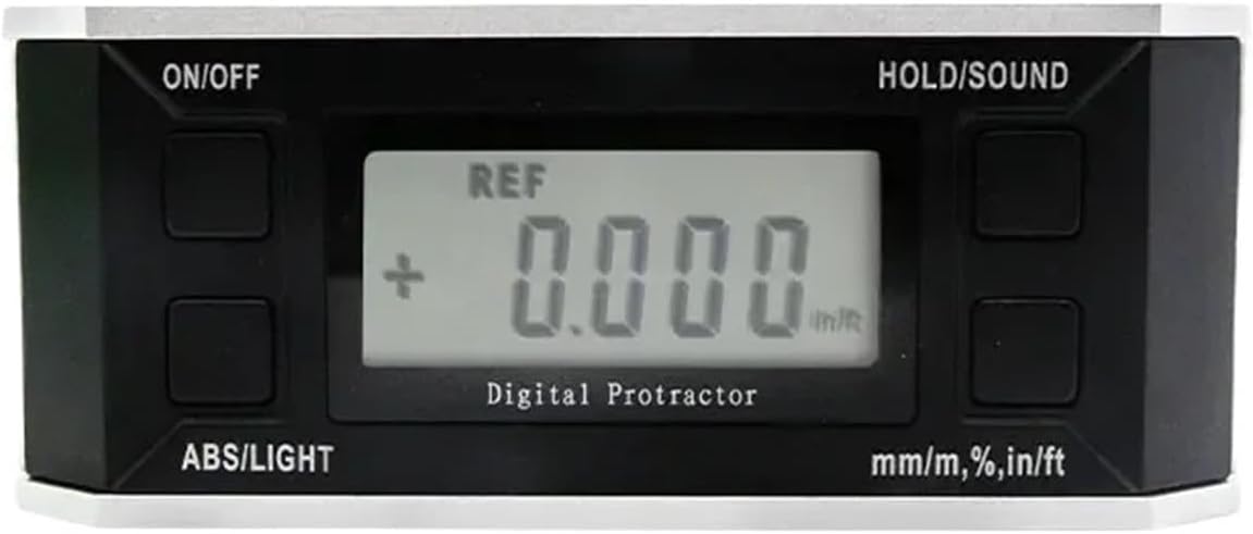 360 Degree Digital Protractor Inclinometer Digital Level Digital Inclinometer Measuring tools(With Light Magnet)