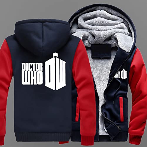 BETERE Suéter De Chaqueta con Capucha para Hombre para Doctor Who Sudaderas con Capucha De Forro...