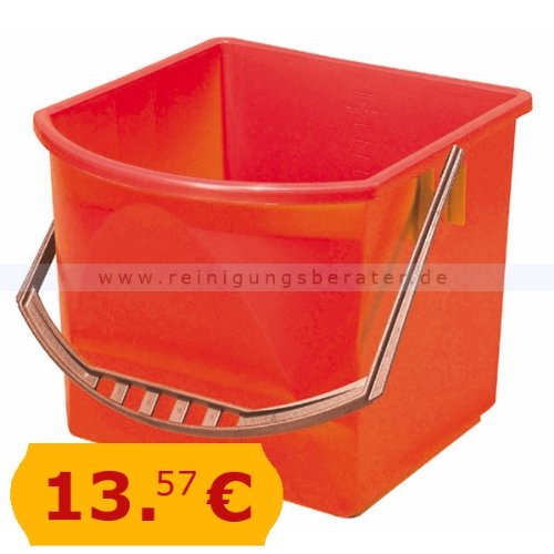 Eimer 17 Liter - rot
