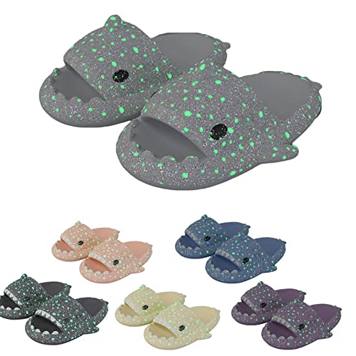 Conbini Galaxy Shark Slides, Sharky Chanclas, Sandalias Sharky, Original Shark Slides Slippers Sandals for Women Men