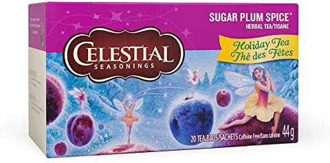 Celestial Seasonings Herbal Tea, Sugar Plum Spice, 20 Count Box