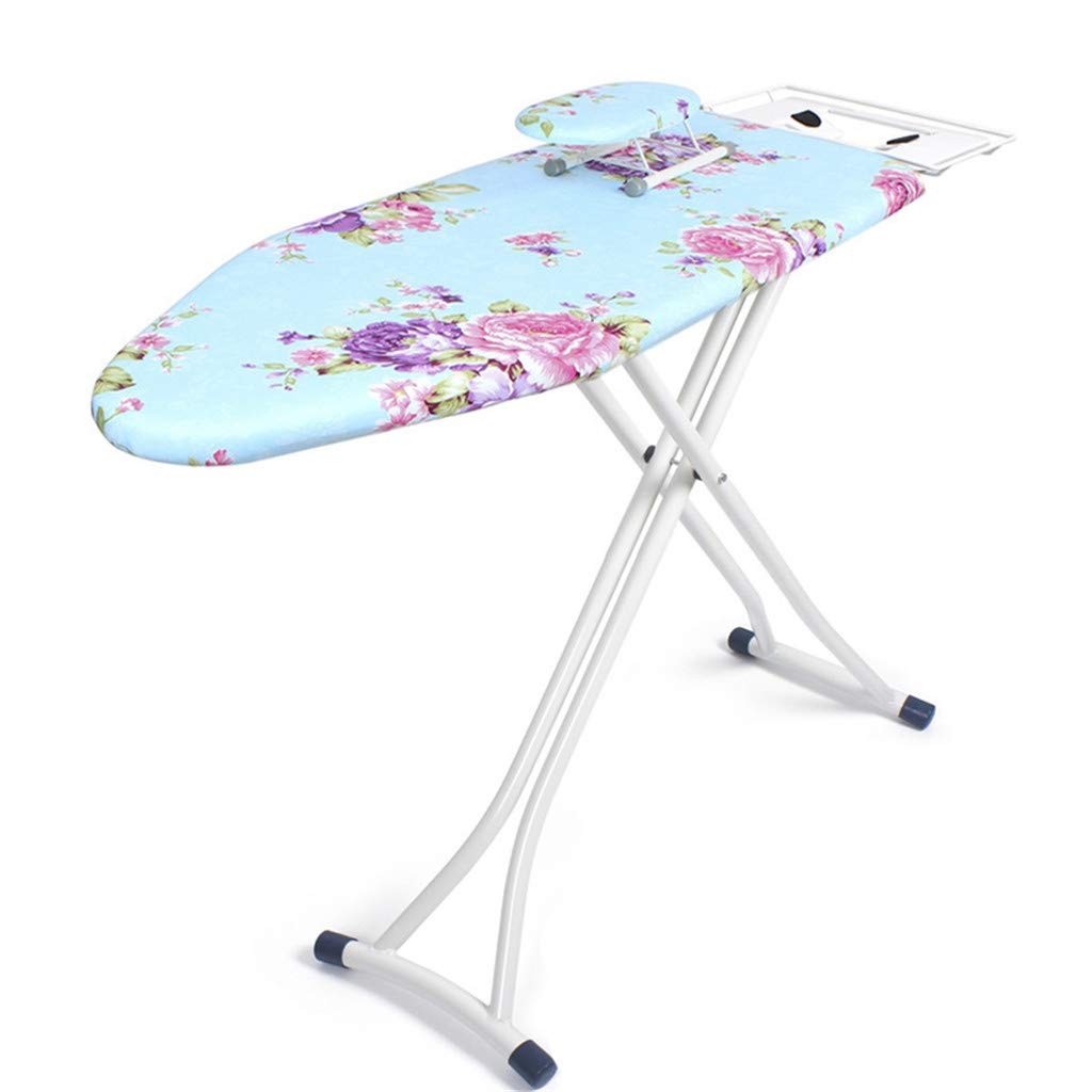 Tabla de Planchar del Hotel, Estante de Planchado Suave Reforzado, Centro de Lave Planchado Suave Reforzado, Centro de lavandería, Tienda de Ropa, Soporte de Plancha de Vapor para Dormitorio