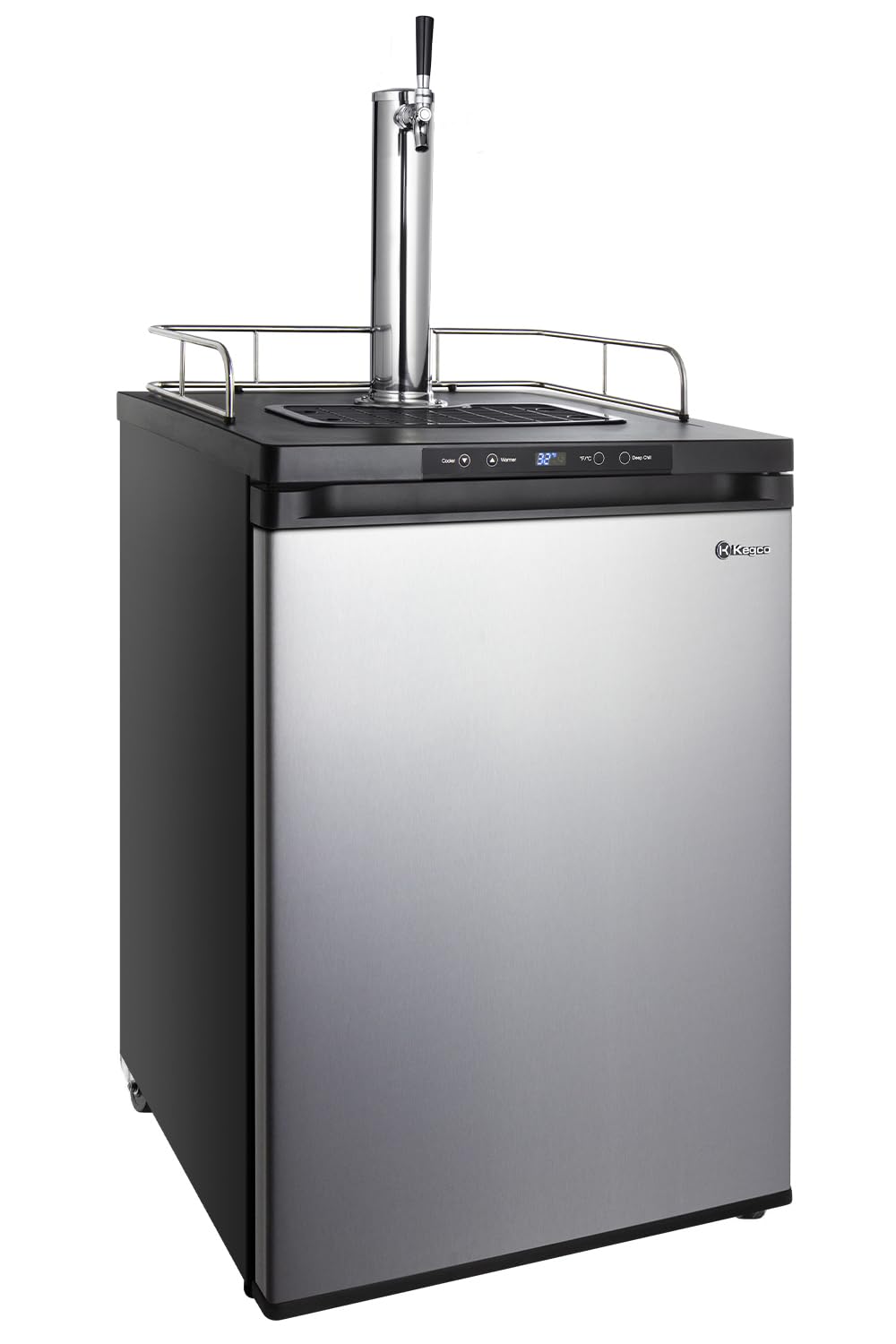 Kegco HBK309S-1 Keg Dispenser, Stainless Steel on Fridge.com