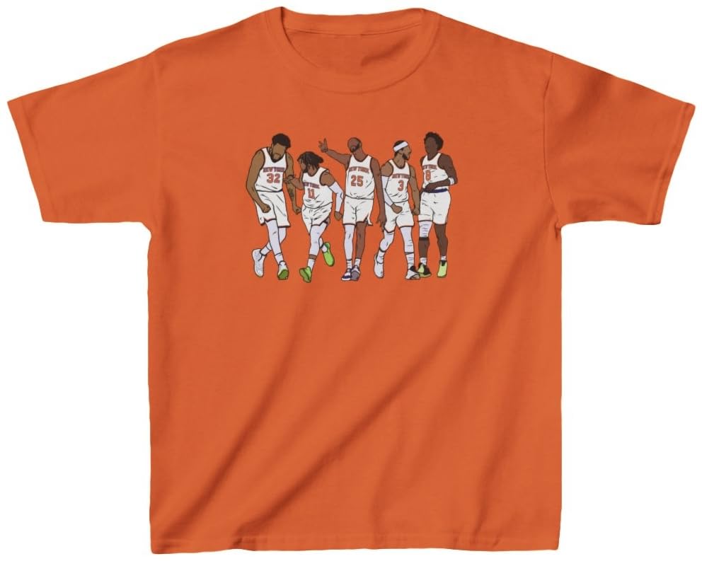 Youth T-Shirt KAT, Brunson, Mikal, Hart & OG New York Tee Kids Sizes2