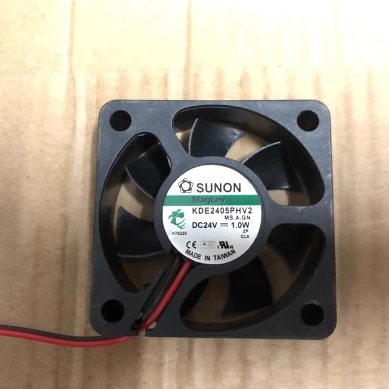 5CM 5015 DC24V 1.0W KDE2405PHV2 2-line Magnetic levitation Cooling Fan