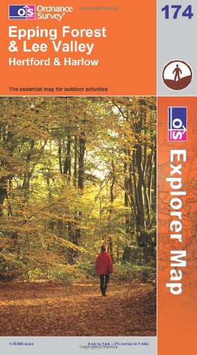 OS Explorer map 174 : Epping Forest & Lee Valley