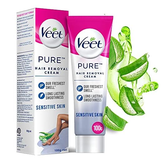 Veet Silk & Fresh Hair Removal Cream, Sensitive Skin - 100 g