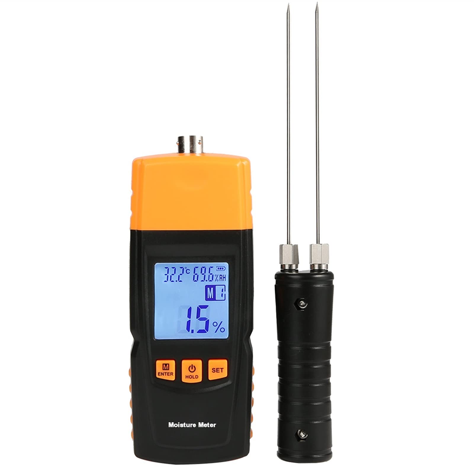 LNHHG Wood Moisture Tester To Measure The Moisture Of Wood And Bamboo Paper Wood Moisture Meter