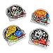 Produktbild cama24com Mini Space Weltraum Flipper Mitgebsel Pinball 12 Stück mit Palandi® Sticker