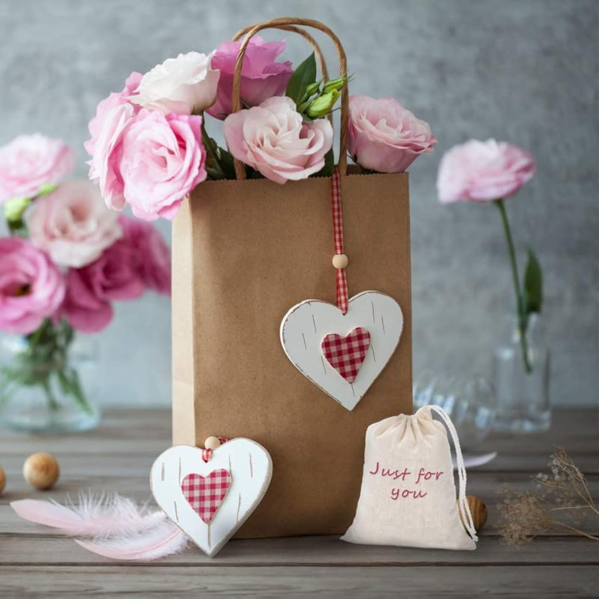 50 Pcs Muslin Bags, 4 x 6 Inch
