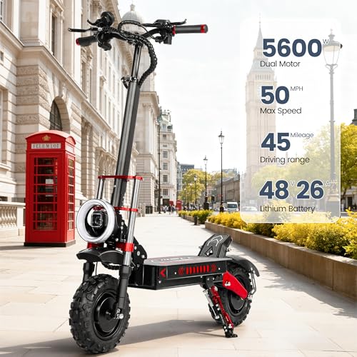 T/TAN 5600W Dual Motor Electric Scooter