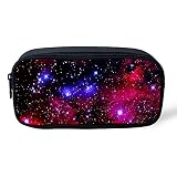 Ledback 3D Galaxy Pencil Box for Boys Multi Color Pencil Bag Children Teens Pen Holder Cosmetic Make