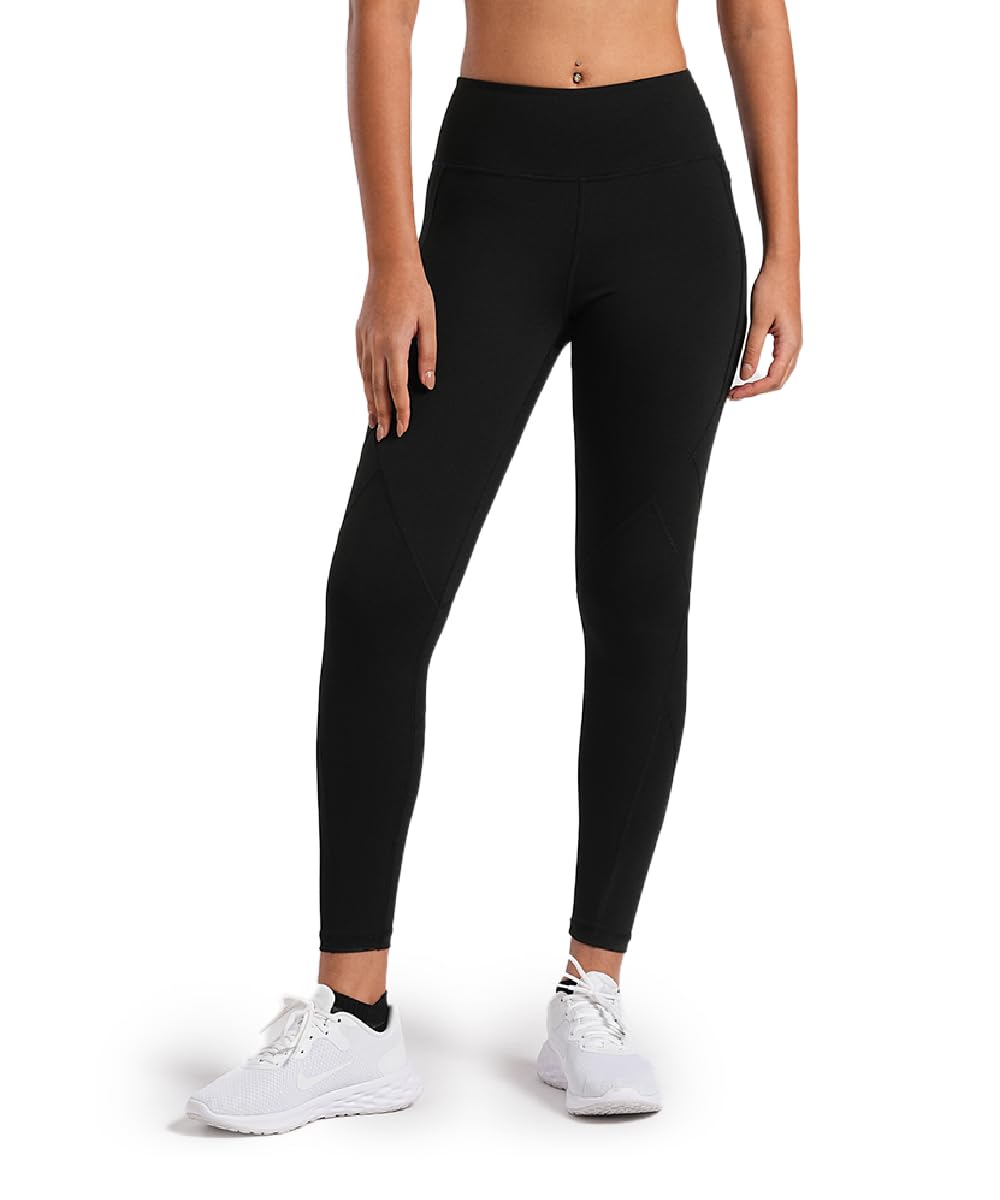 Instinct Leggings for Women | High-Waisted, Body Fit | 78% Nylon 22% Elastane Nylx™ Fabric | Contouring Design, 28" Inseam, Moisture-Wicking, Embedded Odour Control-image-0