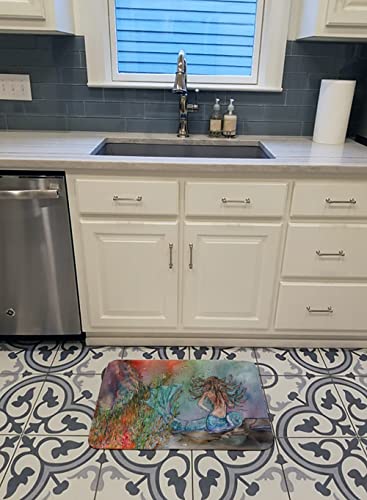 Tapis de sol sirène d'eau multicolore Caroline's Treasures 8972rug - 4