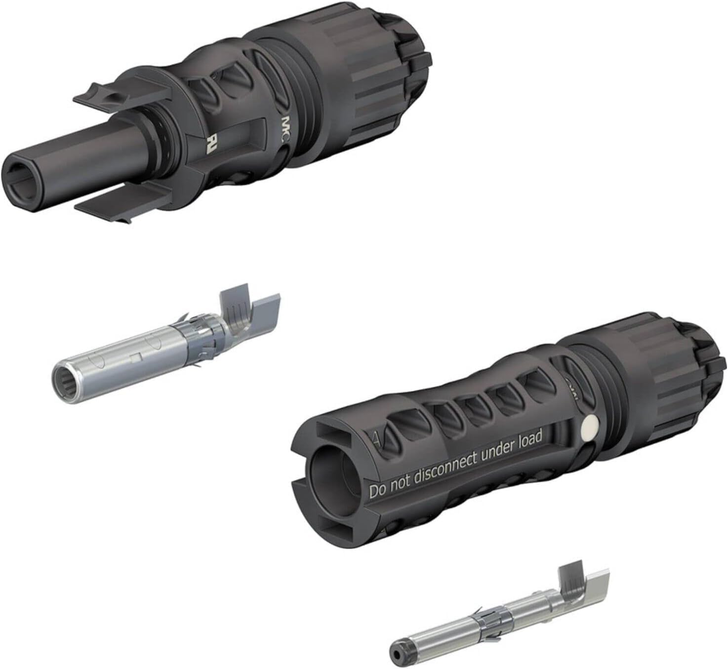 Stäubli MC4-EVO 2 - Set di connettori 10 coppie - 1500 V DC 4-6 mm² - MULTILAM, IP68 - Originale MC4-EVO-2 - Nome modello PV-KST4-EVO 2A/6I & PV-KBT4-EVO 2A/6I