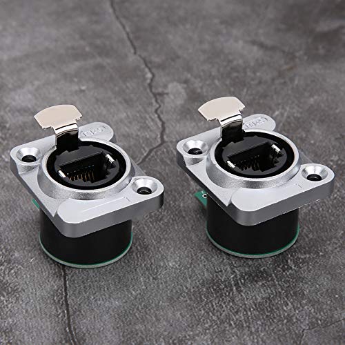 2Pcs RJ45 PCB Panel Material Retardante para Aviación miniatura 5