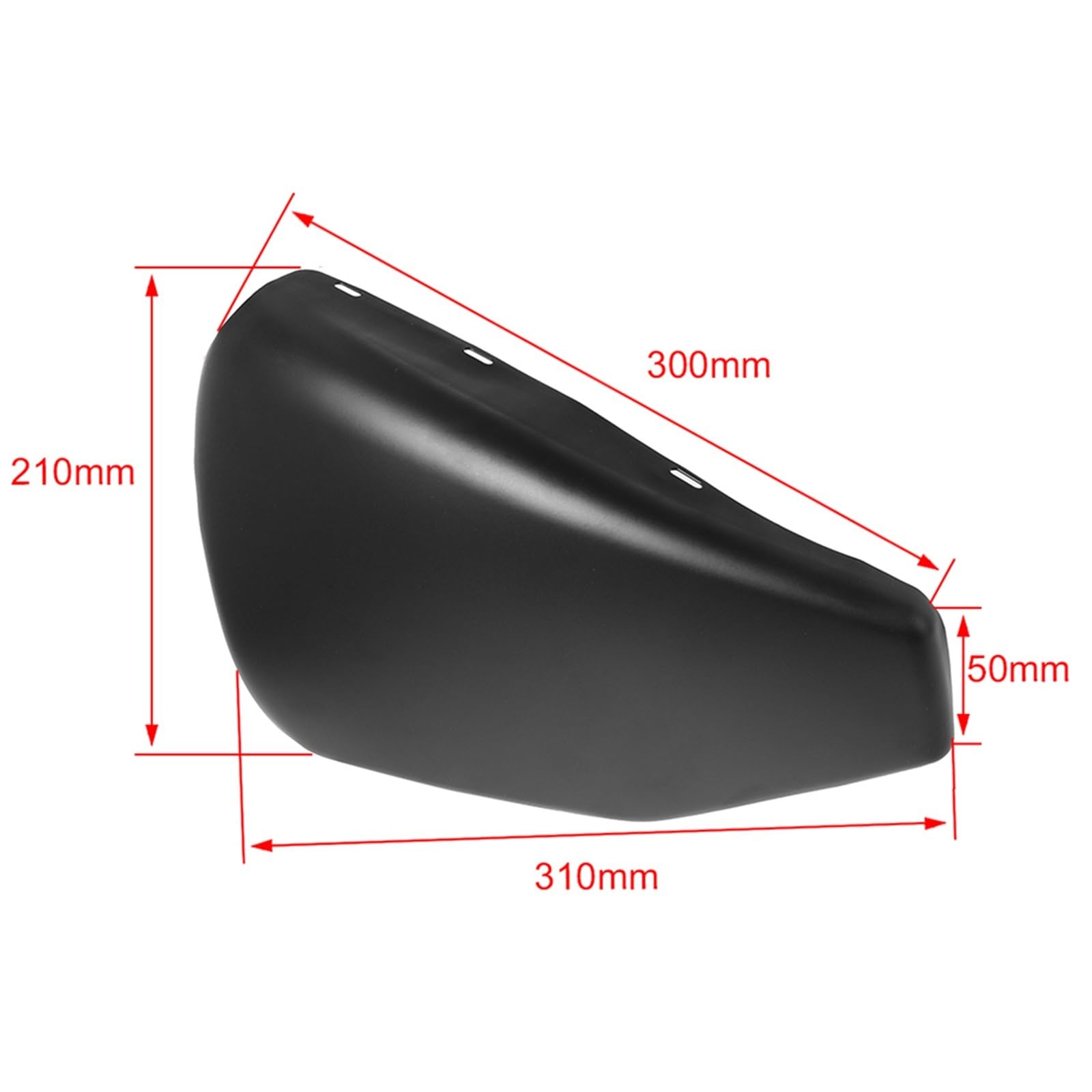 Panel boczny do motocykla Pasuje do Harley Sportster Iron XL883 XL1200 1200 883 2004-2013 201-2022 motocykl lewy akumulator boczna owiewka pokrywa stal(Gloss Black 14-22)