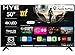 HYE TV - Smart TV, 50" Screen Size, 4K Resolution, LED Technology, Apple AirPlay, Samsung Tizen OS & Gaming Hub, Versatile Connectivity, Black, Perfect For Streaming, Gaming & Entertainment