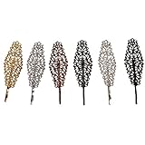 Bzybel Vintage Metal Hollow Carving Hair Pins Hair Snap Clips Retro Party Non-slip Wedding Prom Bobby Pins Ponytail Clips Hair Barrettes for Girls Women Ladies Make-up Thick Fine Hair Accessories