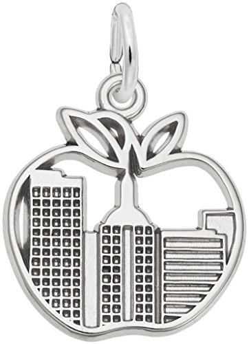 Rembrandt New York Skyline Charm - Metal - Sterling Silver