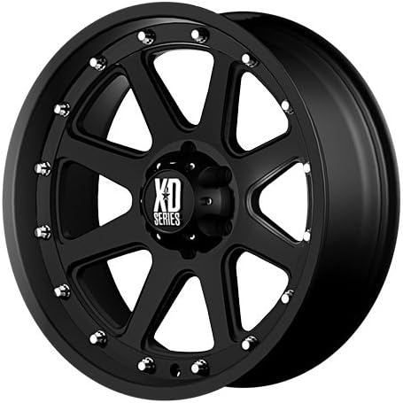 XD XD798 16 Black Wheel / Rim 5x5 with a -12mm Offset and a 78.3 Hub Bore. Partnumber XD79869050712N