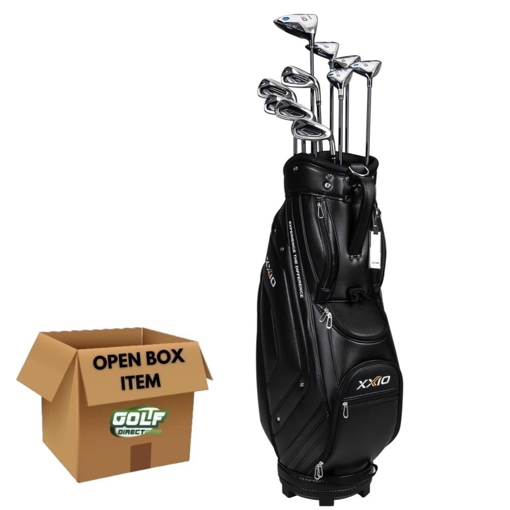 XXIO 2023 12 Premium Full Set RH 10 Clubs + 1 Cart Bag Black