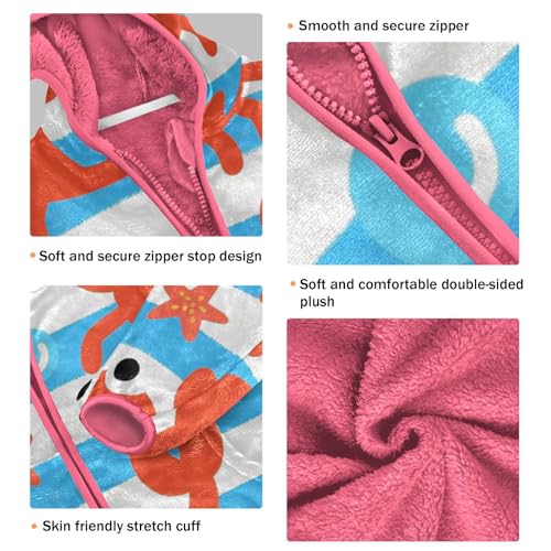 GuoChe Cute Crab Baby Boy Fleece Jacket3