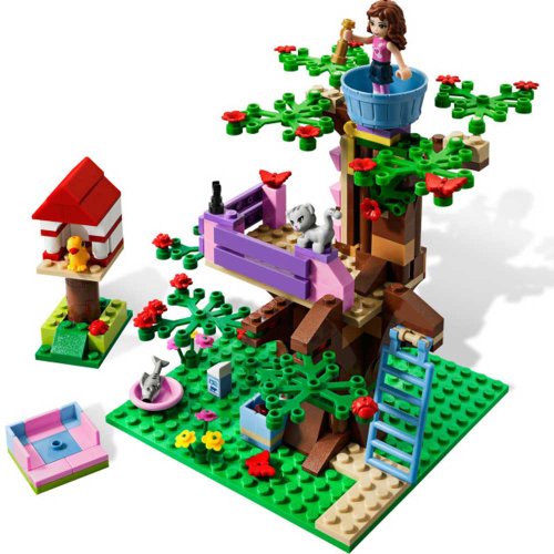 Friends 3065 - La casa sull'albero di Olivia - Lego - Immagine 1