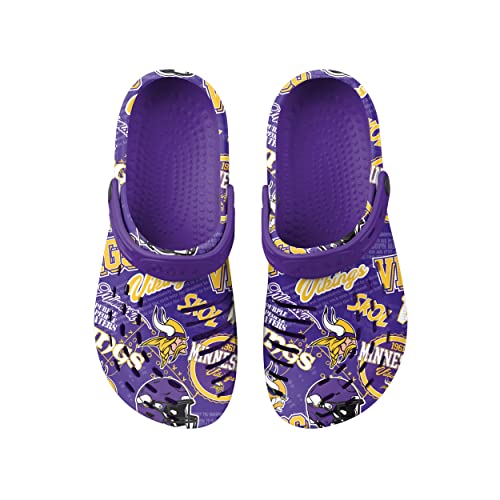 Image of FOCO Arizona Cardinals NFL Mens Historic Print Clog with Strap