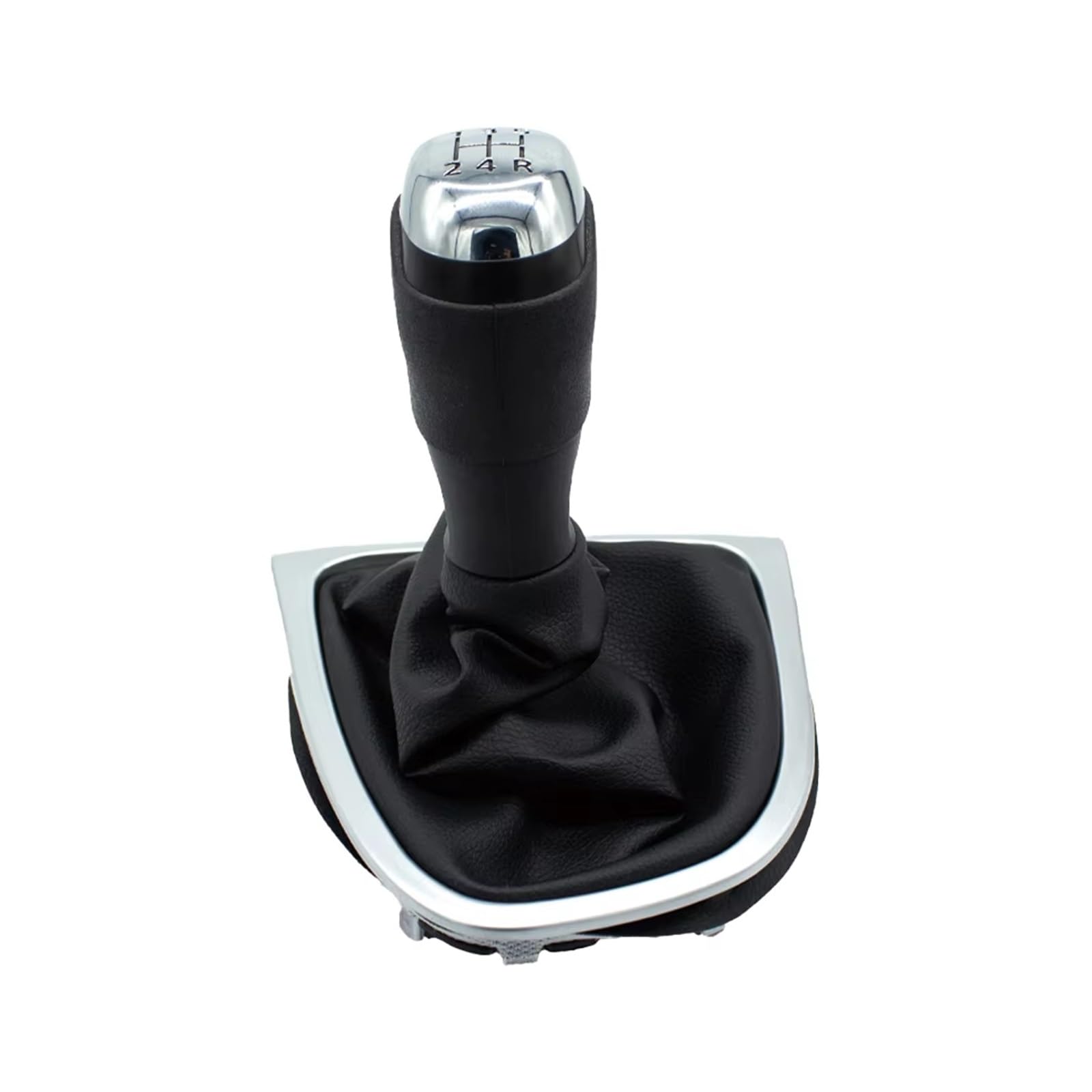 XKOEHXJ Car Gear Shift Knob for Clio 4 IV MK4 2012-2019 5/6 Speed LHD Gear Shift Knob Gaiter Boot Cover Gearbox Boot Cover