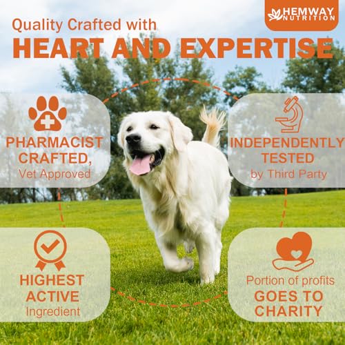 Image of Hеmp Calming Chews for Dogs - Duck Flavor Soft Chews - Dog Calming Treats Supplement for Storm Anxiety, Sleep, Relaxing, Separation Aid, Stress, Hyperactivity Relief - All Ages & Sizes - 240 Count