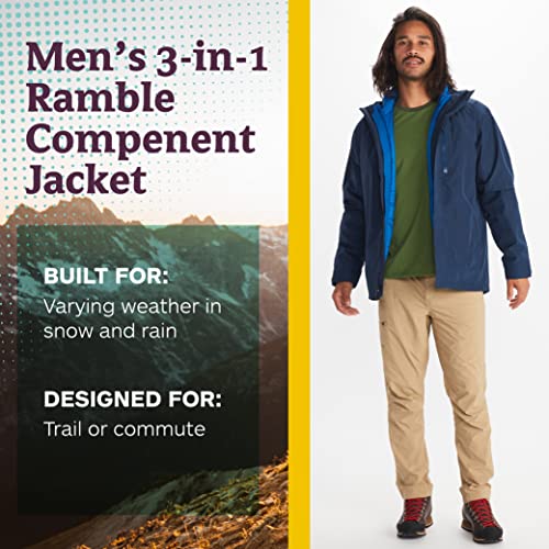 Image of MARMOT Men's Ramble Component Jacket Rain Jacket for Men, Waterproof Jacket for Hiking, Climbing, Backpacking