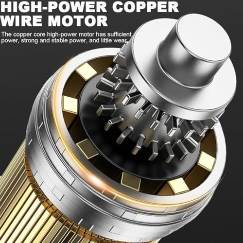 Lijadora eléctrica de banda con velocidad variable 10000 RPM, ángulo ajustable de 90° para pulido de madera, metal, aluminio, pantalla LED y puerto de polvo