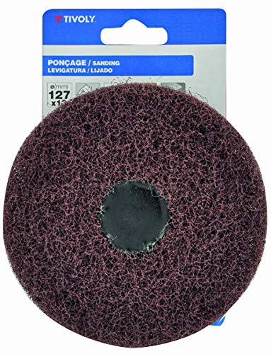 TIVOLY Xt10152015041 Abrasive Foam Wheel for Drill Diameter 12 x 13 mm Medium Grit Brushes - Image 2
