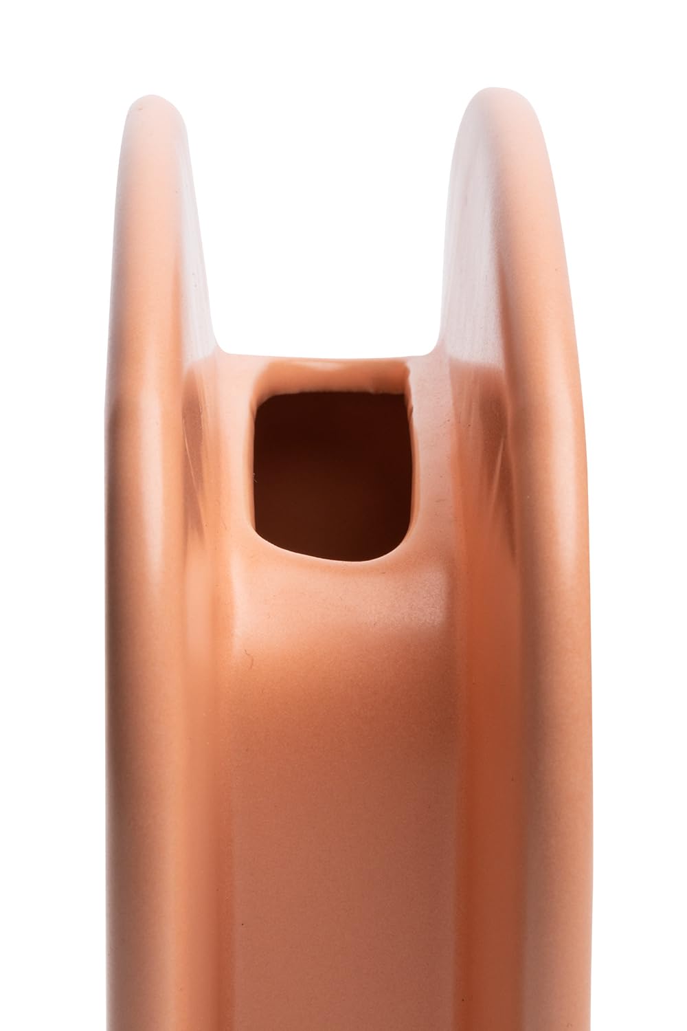 Modern Art Stoneware Apricot Vase for Modern Home Decor Flower Vase Boho Decor Ceramic, 16.5 x 5.3 x 19 cm - Image 2