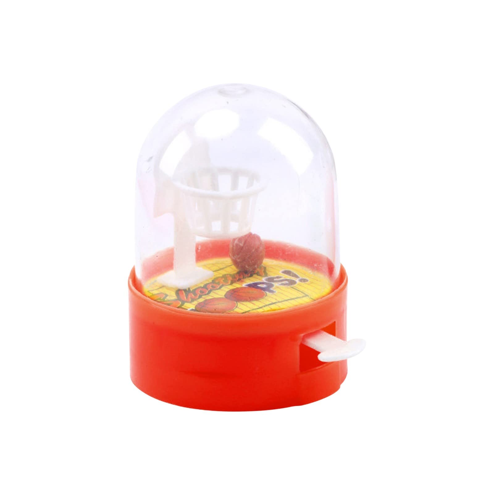 Red Mini Finger Basketball Shooting, Handheld Desktop Table Basketball for Desk Decor